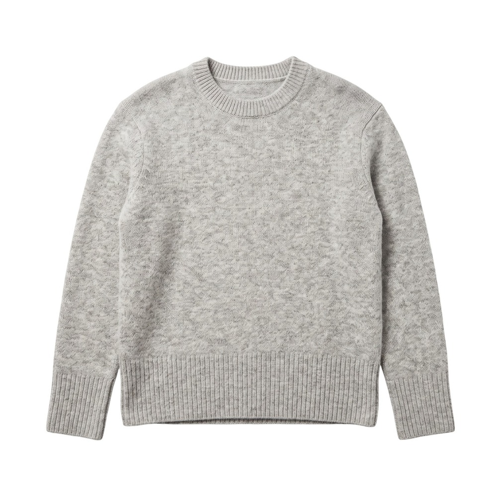 Pistola Alpaca Blend Crewneck Sweater Gray Womens Size S Pullover Oversized